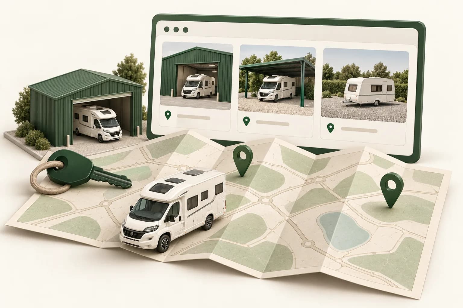 Stellplatz-Suche auf StellplatzHub – Inserate für Halle, Carport und Freifläche auf der Karte